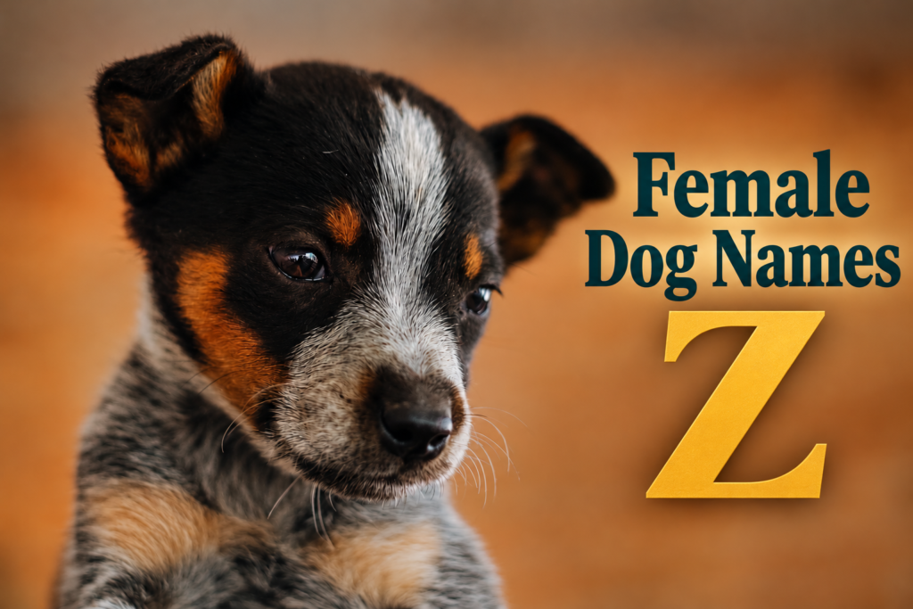 Female Dog Names Z