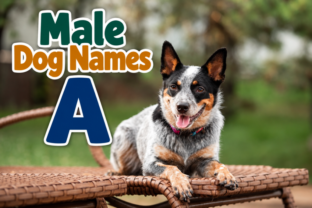 Male Dog Names That Start With A
