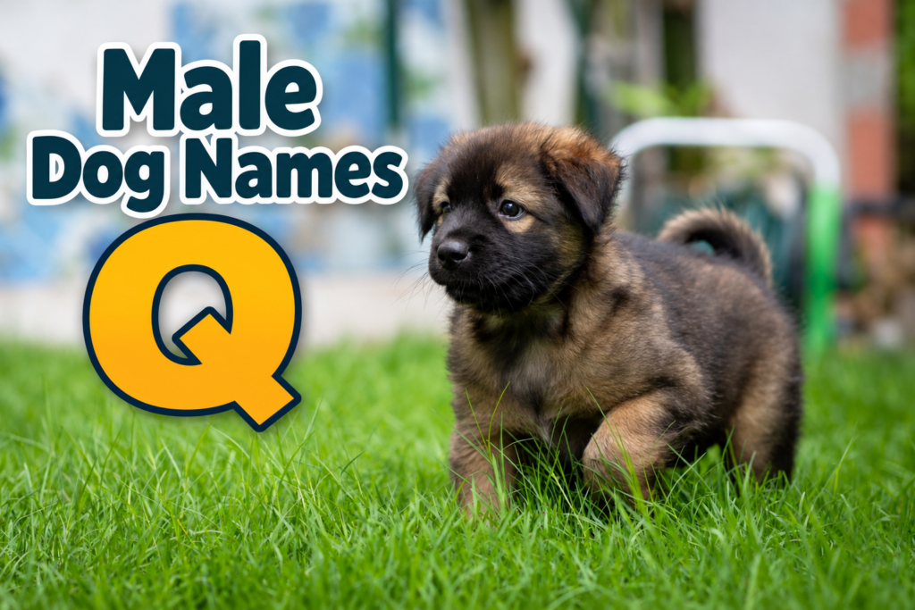 Male Dog Names Q