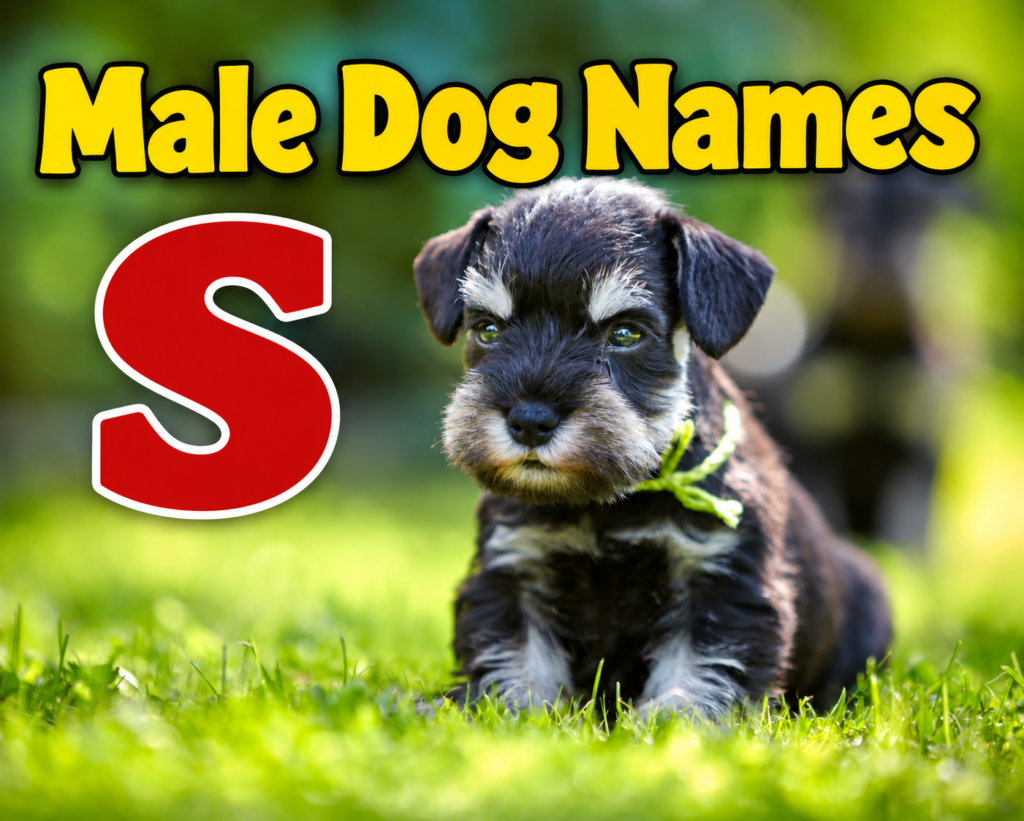 Male Dog Names That Start With S