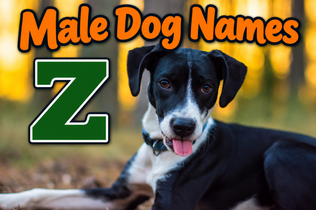 Male Dog Names Z
